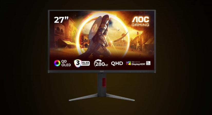 OLED monitor kedvező áron? Igen! Jön az AOC új cucca hozzánk is!