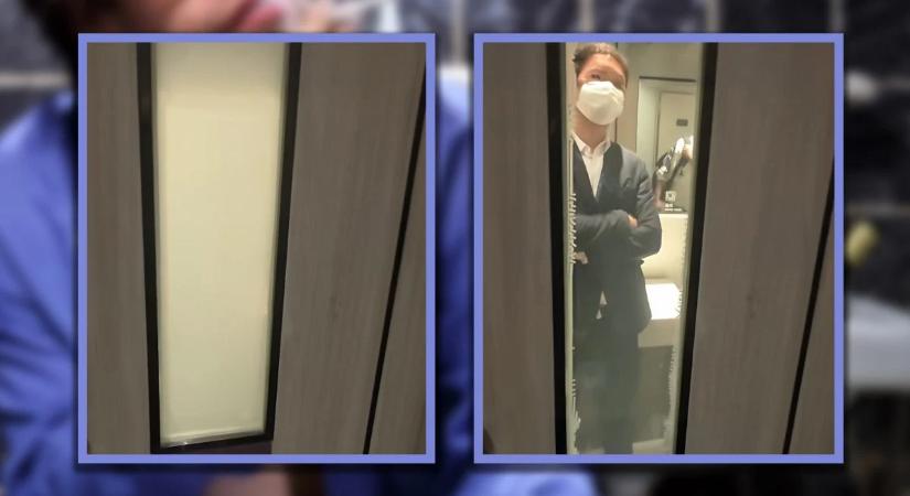 Kínában nagyon kínos helyzetbe hozzák wc-ben cigizőket