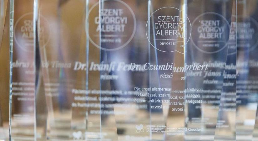 Nagy szakmai siker: nyíregyházi orvos kapta a Szent-Györgyi Albert Orvosi Díjat