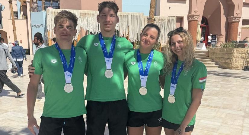 Folytatódott a váltó sikerszériája, ebből a szegedi úszó is kivette a részét