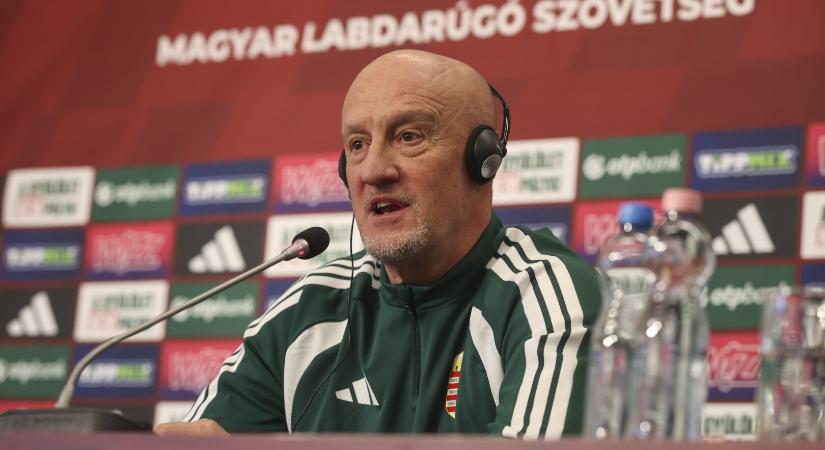 Ez lesz Marco Rossi kezdőcsapata Szlovénia ellen