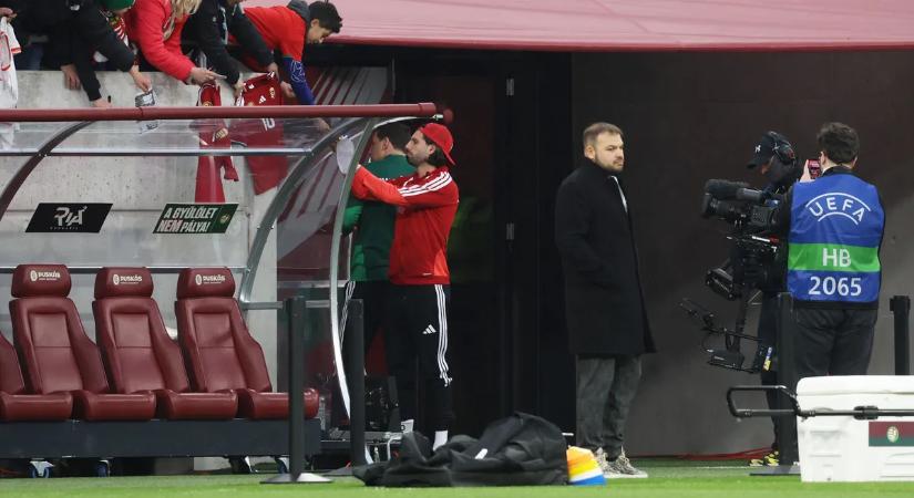 Mindenki azt találgatja, mi volt Szoboszlai Dominik szájában a Puskás Arénában - fotó