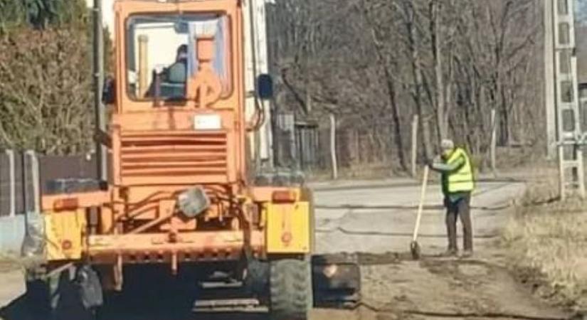 Befejezték az utak karbantartásának első körét