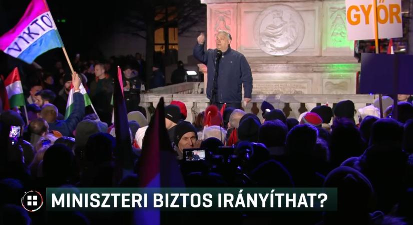 Szervezetten akadályozhatják az ellentüntetőket Orbán Viktor országjárásán - a Telex szerint a fekete ruhásokat irányítók között miniszteri biztos is van