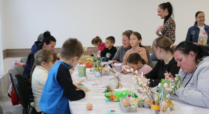 Húsvéti tojáskereső program a Kisfái Közösségi Házban – fotók, videó