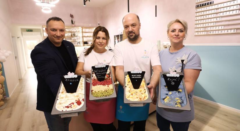 Lufi ízekkel nyitott az új dunaszerdahelyi fagyizó - Nagy kedvenc lett a "Nélküled" fagyi - videó, fotók