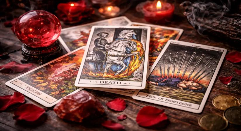 Figyelmeztet a Tarot kártya: Akiknek ez a szín a kedvenc színük, azoknak szerencsétlenség jön.