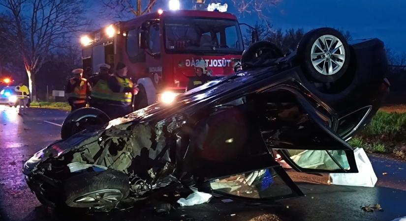 Brutális baleset Bácsalmásnál: egy idős nő életét vesztette
