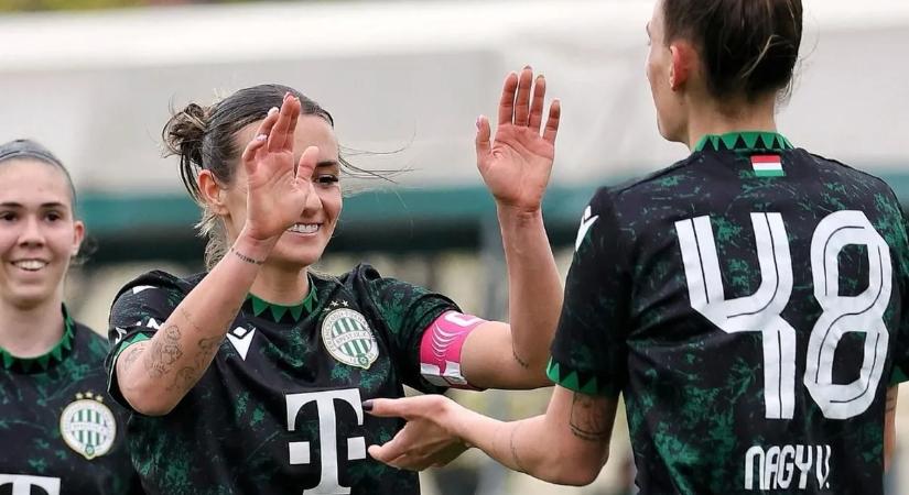 Női labdarúgó NB I: újra élre állt a Ferencváros