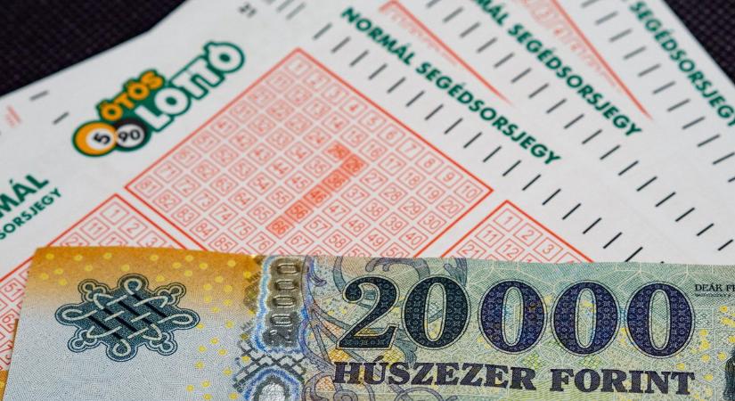 Ötöslottó: rekordközeli nyeremény várt gazdára, itt vannak a nyerőszámok