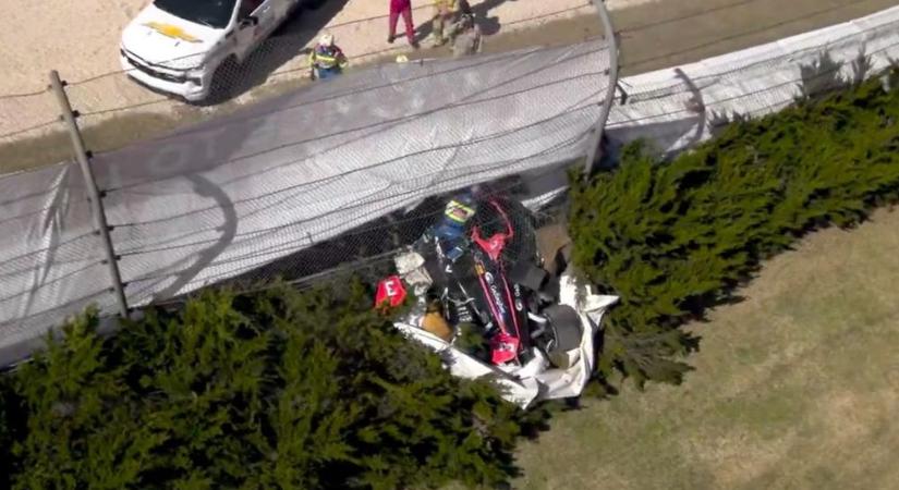 IndyCar: Palou a pole-ban, Power és McLaughlin óriásit bukott Barberen