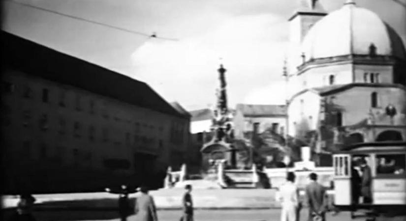 Videós időutazásra fel: így nézett ki a pécsi belváros 1937-ben!