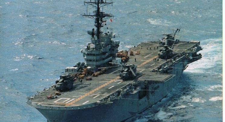 Az iráni térségbe érkezett a USS Tripoli hadihajó tengerészgyalogosokkal a fedélzetén
