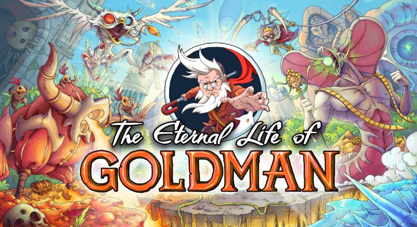 Amilyen cukinak néz ki, olyan szinten elmebeteg az egész játék – egy esernyő sosem volt még olyan para, mint a The Eternal Life of Goldmanben