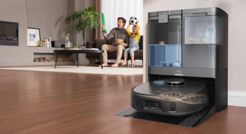 Bődületes akcióval gurulnak be az új Eufy robotporszívók