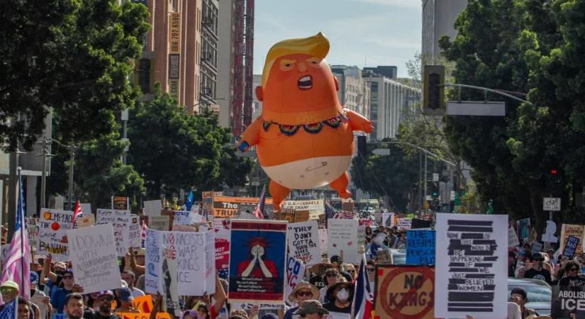 Több millióan tüntettek Amerikában Trump ellen