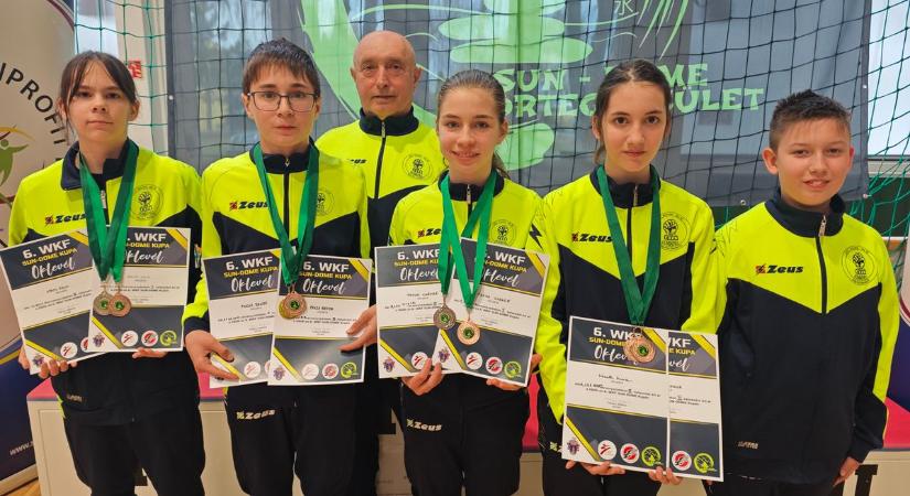 „Leo” Karate-do SE: érmek Ajkáról