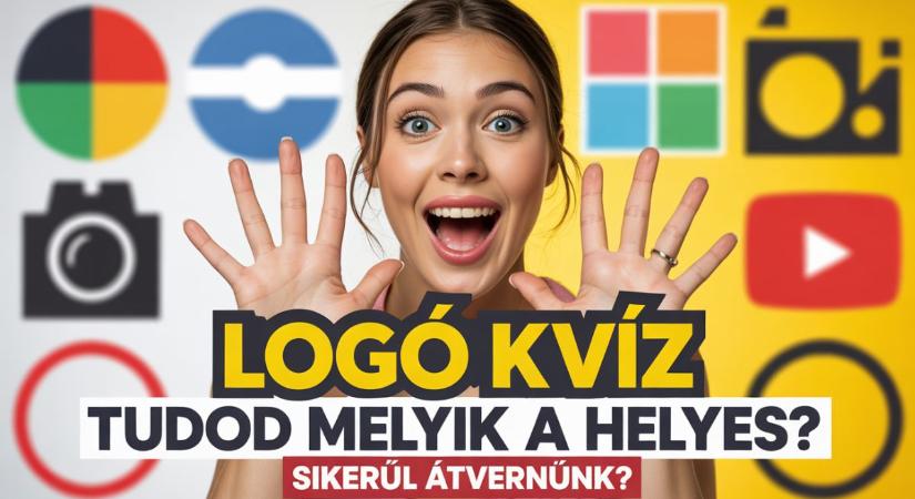 Logó kvíz: Tudod, hogy néz ki helyesen a logó? Lássuk!