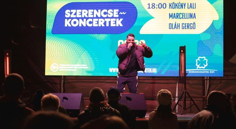 Fergeteges Szerencsekoncert Kabán: megtelt a tér, tombolt a közönség – fotókkal, videókkal!