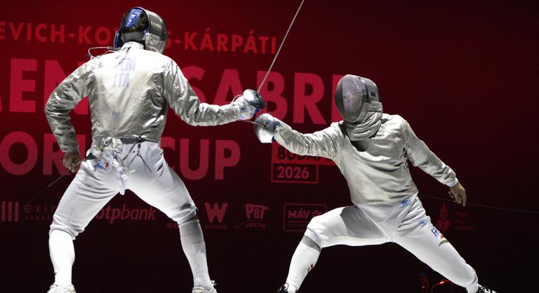 Szilágyi Áron bronzérmes a budapesti kard vk-n, amerikai győzelem