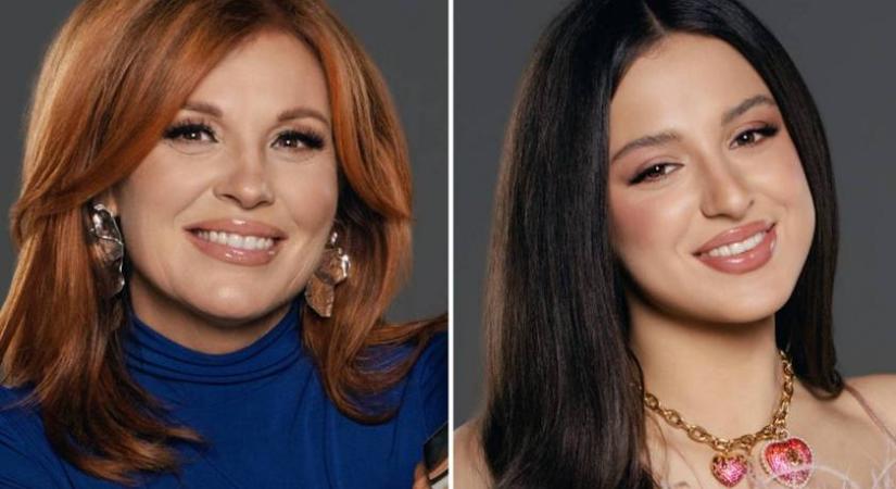 Liptai Claudia és Gesztesi Panka ugyanolyan estélyiben vonultak a kifutón: mesebeli hercegnők voltak