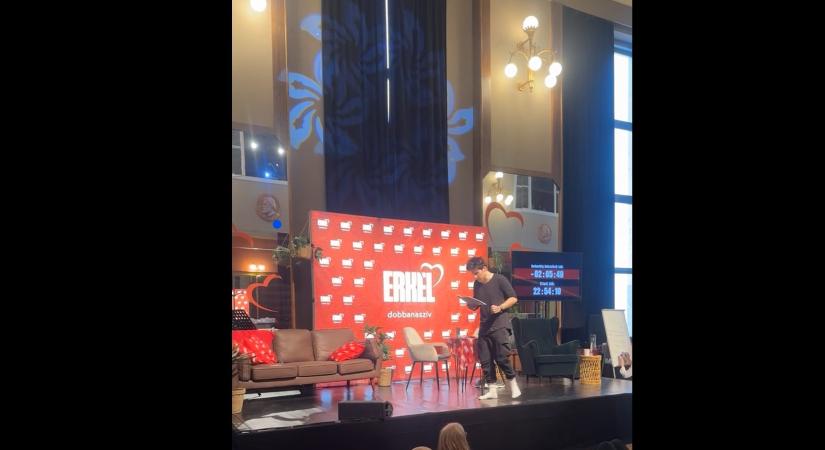 Túlteljesítette saját vállalását Ember Márk, magyar rekordot állított fel a színész