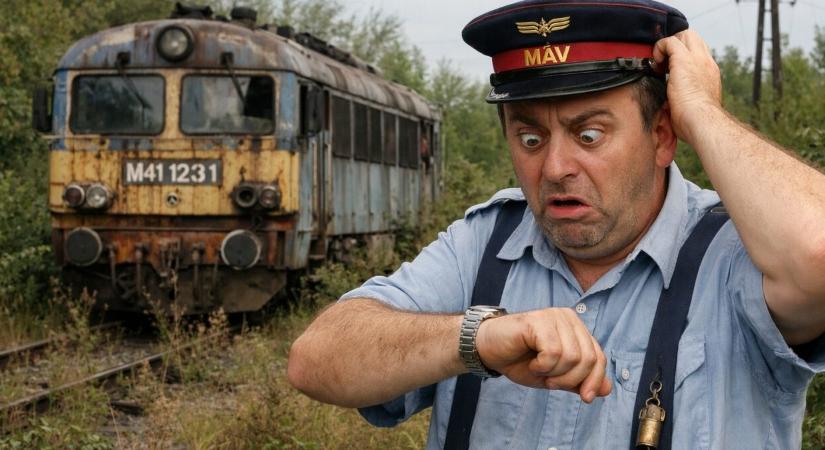 Áh, semmi, csak az óraátállítás letérdeltette a MÁV-ot