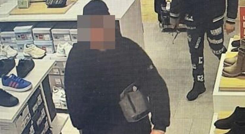 Negyvenezres sportcipőt lopott a fiatal férfi Győrben