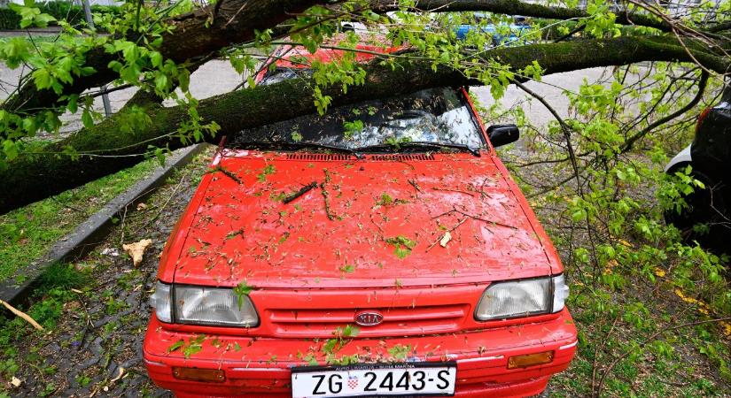 Letarolta a fővárost az újabb vihar