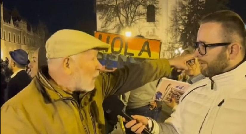 Miközben Magyar Péter provokátorokat küld a Fidesz rendezvényeire, a saját eseményeiről az emberei a földön fekve vonszolják el a tüntetőket.