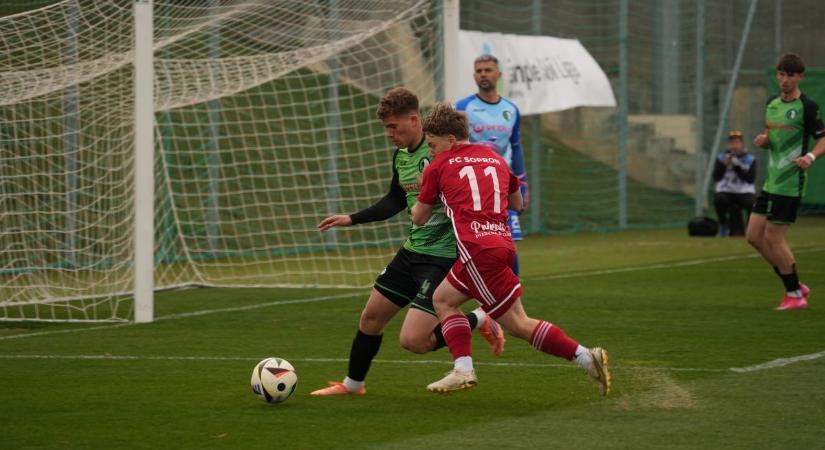 Két perc alatt kapott két gólt az FC Sopron