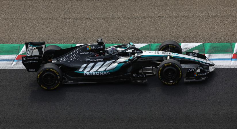 Egy körrel csúszott le a győzelemről Russell