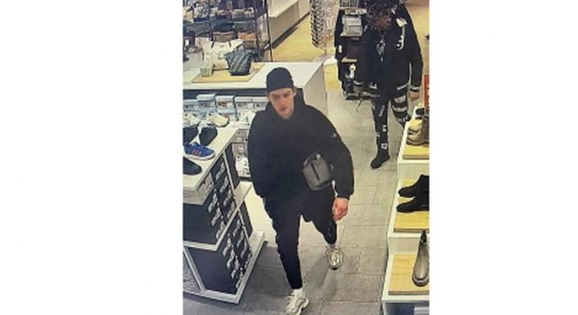 Negyvenezer forintos sportcipőre fájt a foga: a kamera mindent rögzített