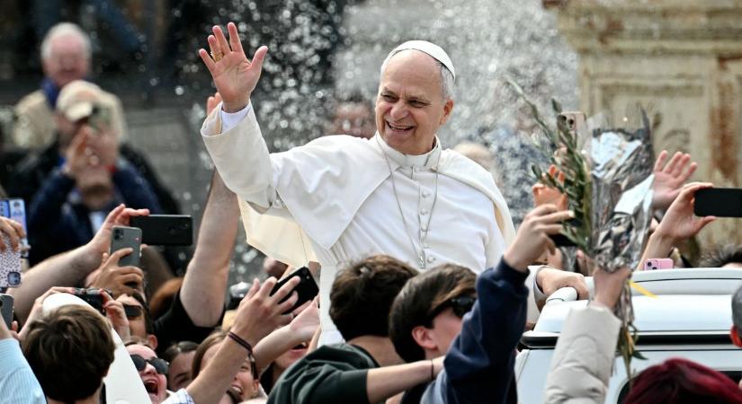 A békét sürgette a húsvéti nagyhetet megnyitó miséjén XIV. Leó pápa