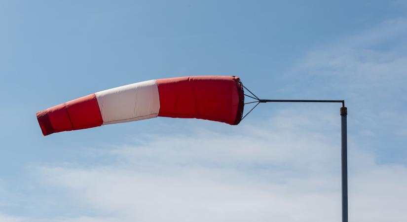 Széllökésekre kell számítani Borsodban