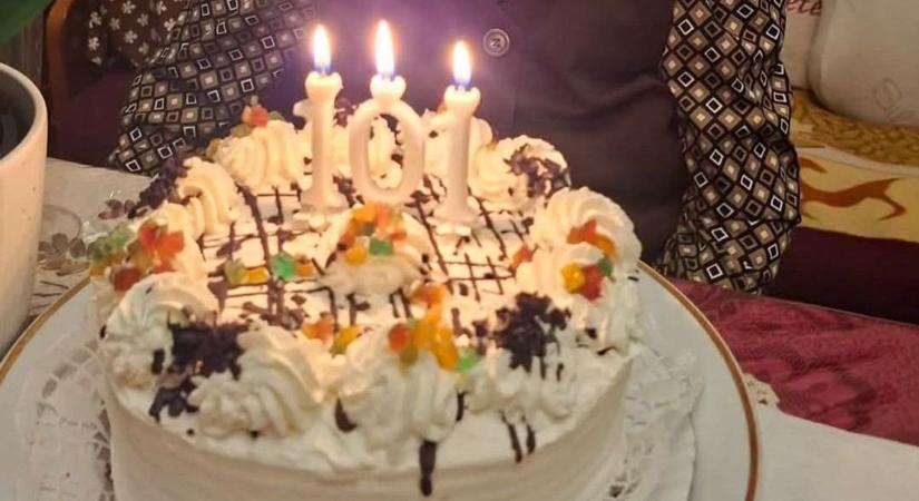 Százegy éves lett a borsodi falu legidősebb lakója - fotóval