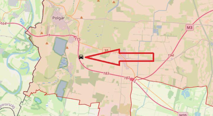 Nagy baleset az M3-ason, Folyásnál