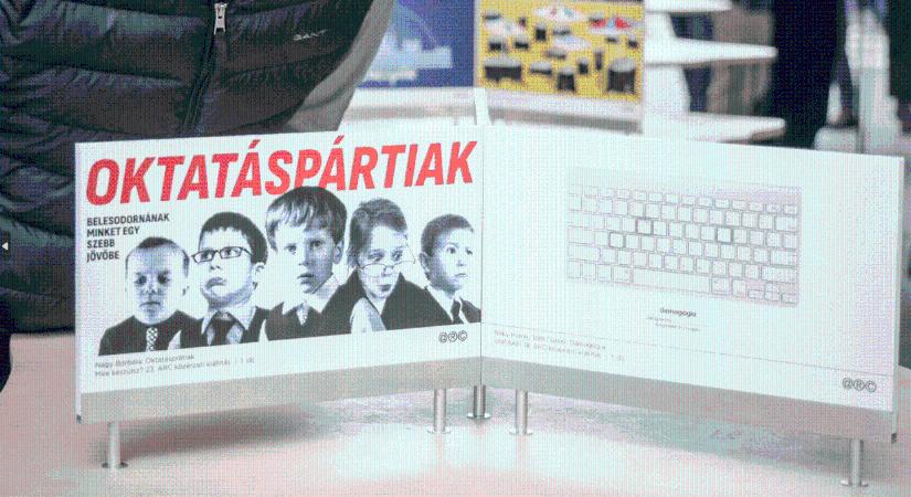 Ingyenes mini ARC kiállítás nyílt a Fény utcai piacon