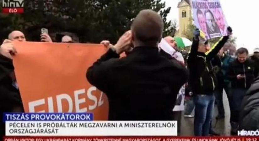 A Fidesz rendezvényein gyalázkodó tiszás aktivisták saját magukat járatják le – videó