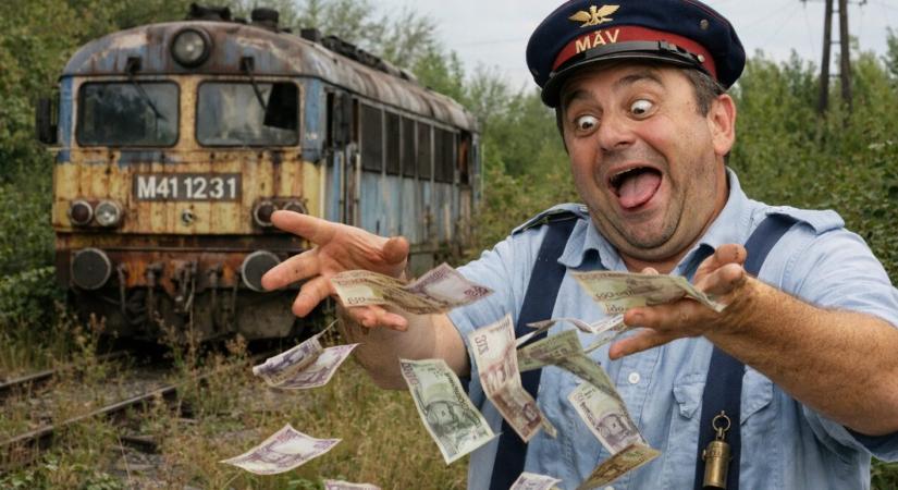 Most elkezdett pénzt osztogatni a MÁV, amiből mindenkinek jut, csak annak nem, akinek járna