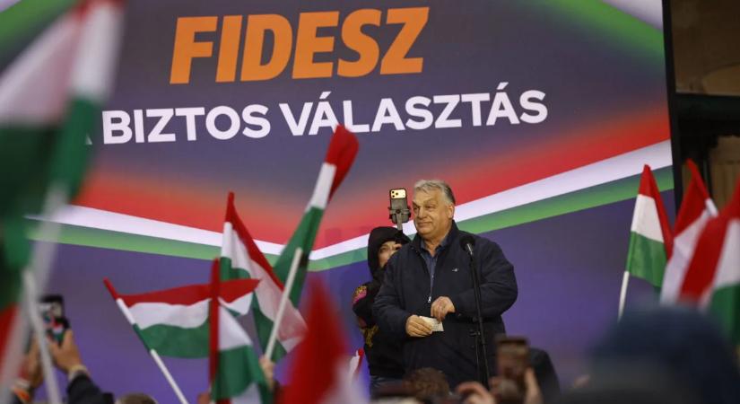 Orbán Viktor: Nem hagyjuk, hogy ukránpárti kormányt alakítson a Tisza, és belevigyen minket a háborúba