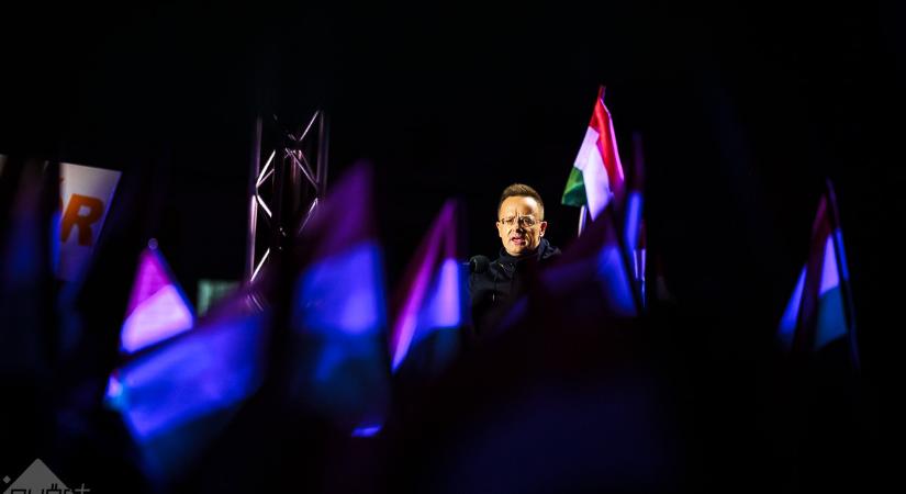 Szijjártó Péter: egyre nyíltabb az ukrán beavatkozás a magyar választások közeledtével