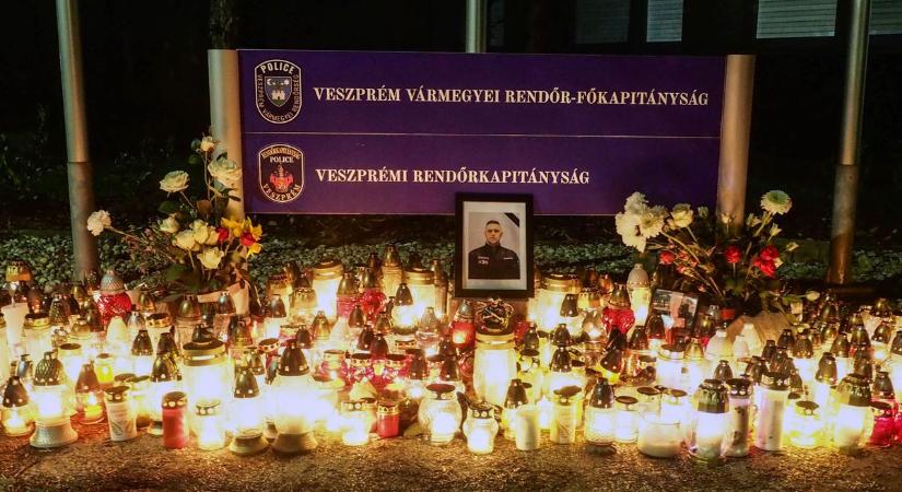 Egy város gyásza: így búcsúzott Veszprém Zalavári Bálint Zsolttól (galéria)