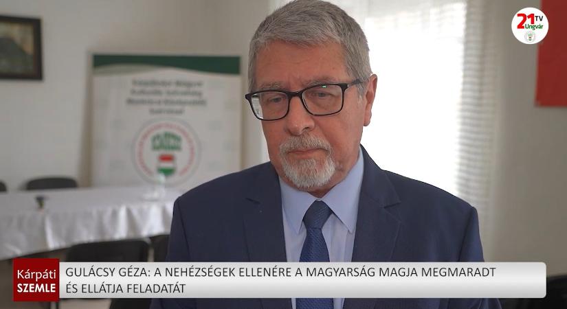 Gulácsy Géza: a nehézségek ellenére a magyarság magja megmaradt és ellátja feladatát (videó)