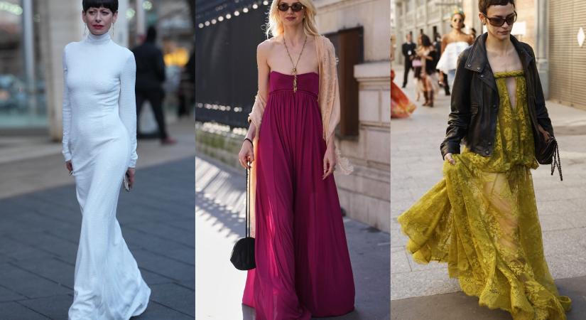 Bohém, drámai és romantikus stílsuban tekeri el a fejünket a maxiruha