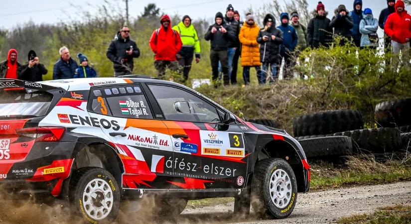 Veszprém-rali: Bútorék nyerték az idénynyitó országos bajnoki futamot