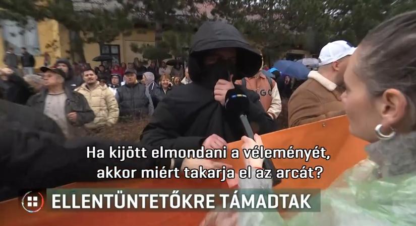 Meglökdösték az RTL riporterét Orbán Viktor péceli fórumán