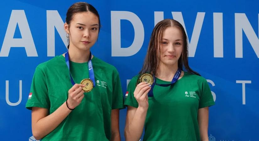 Műugrás: tizennégy magyar érem a Hungarian Diving Openen