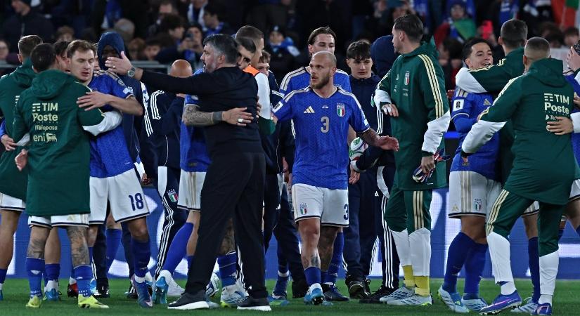 Havazás nehezíti az olasz válogatottat a sorsdöntő vb-pótselejtező előtt - videó