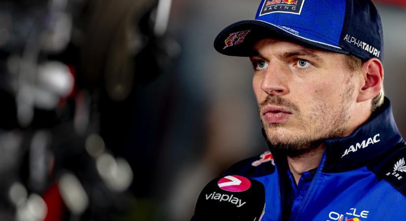 Verstappen: már sem dühöt, sem frusztrációt nem érzek